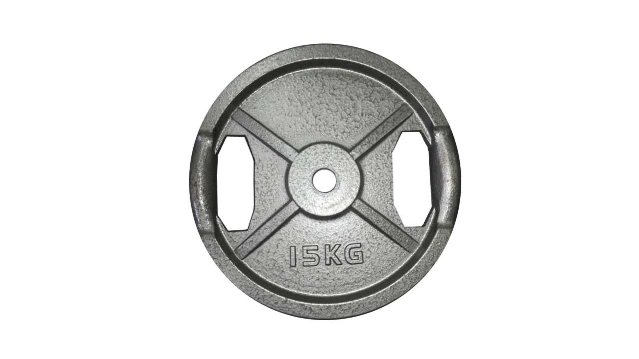 Teg sivi 15kg sa rukohvatom 26,50mm