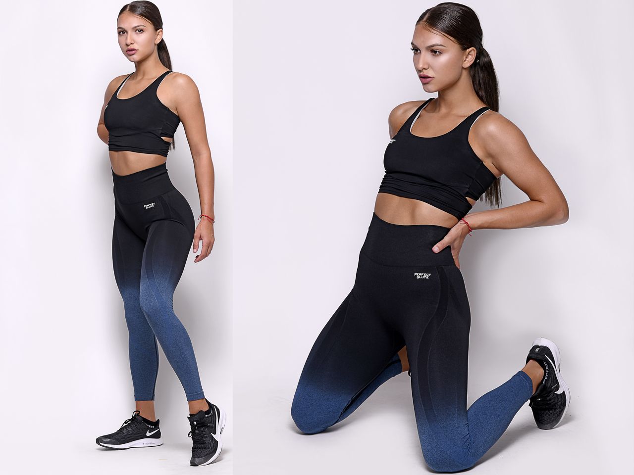 Fitness Tajice Blue Perfect Glute