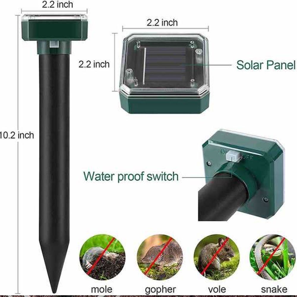 Solarni rastjerivač krtica 2kom