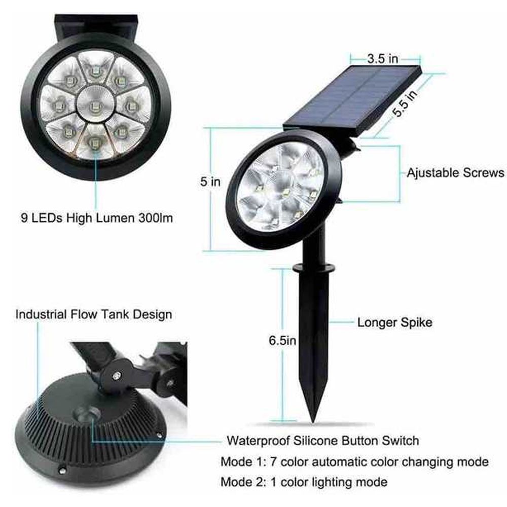 Solarna lampa 2200mAh