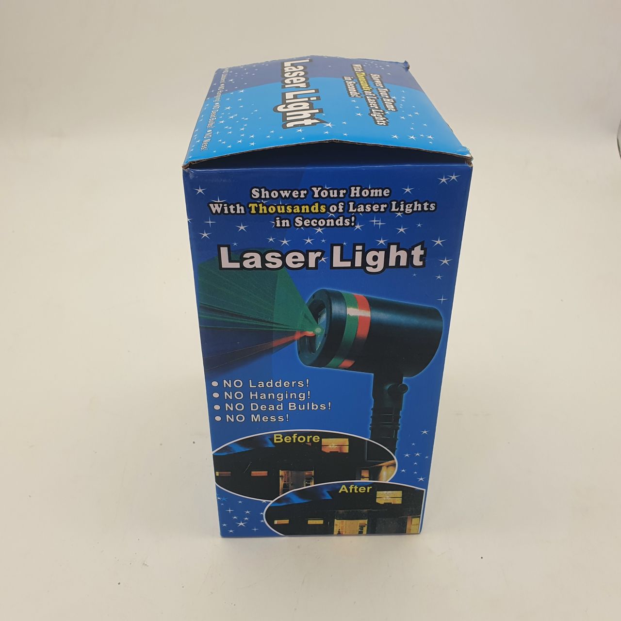 Laser za osvjetljenje kuće