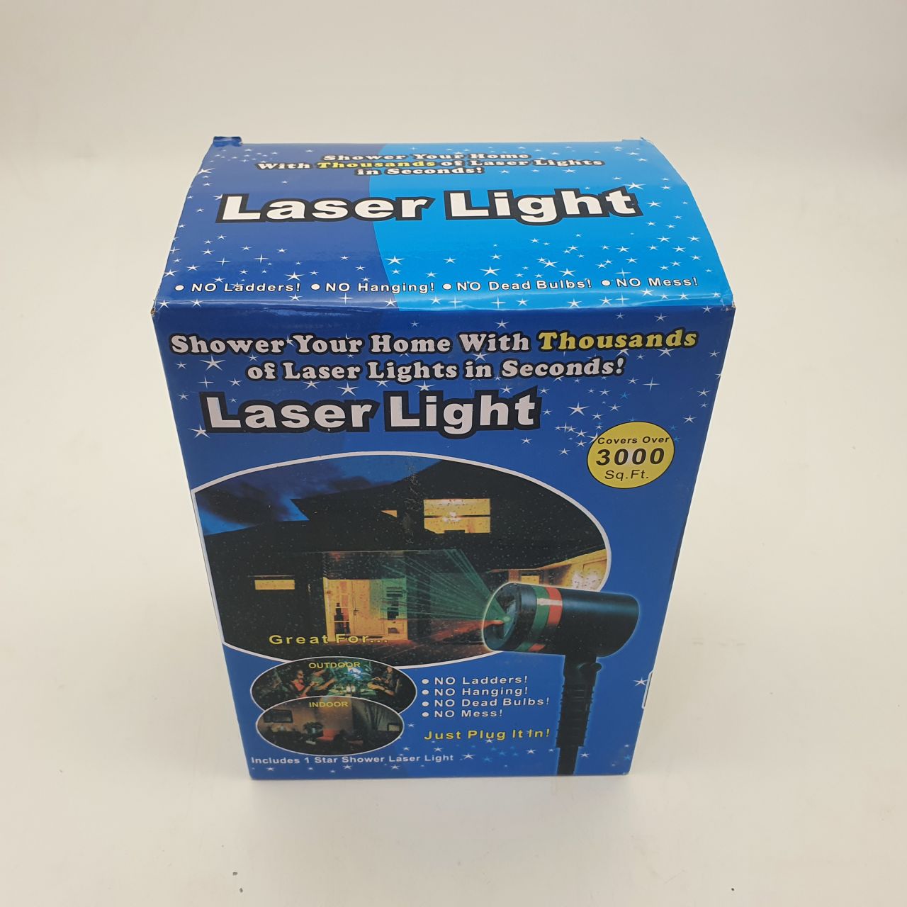 Laser za osvjetljenje kuće