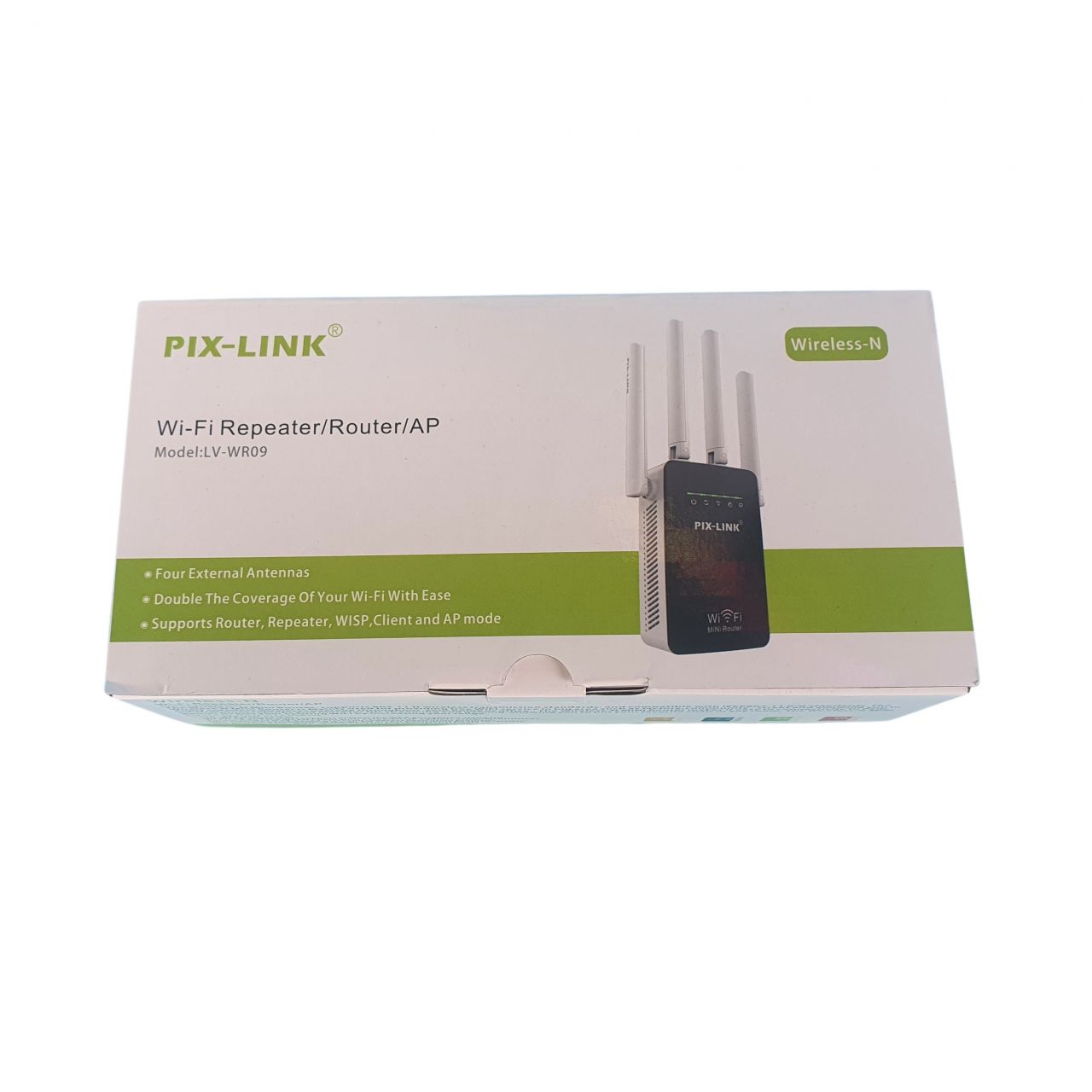 Wireless repeater jači s 4 antene