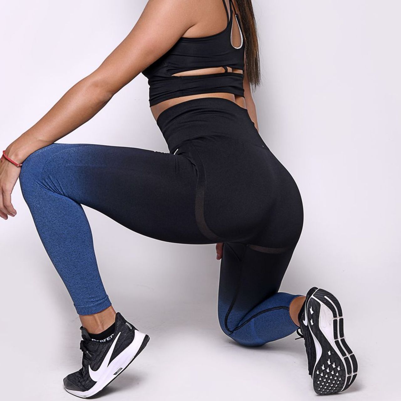 Fitness Tajice Blue Perfect Glute