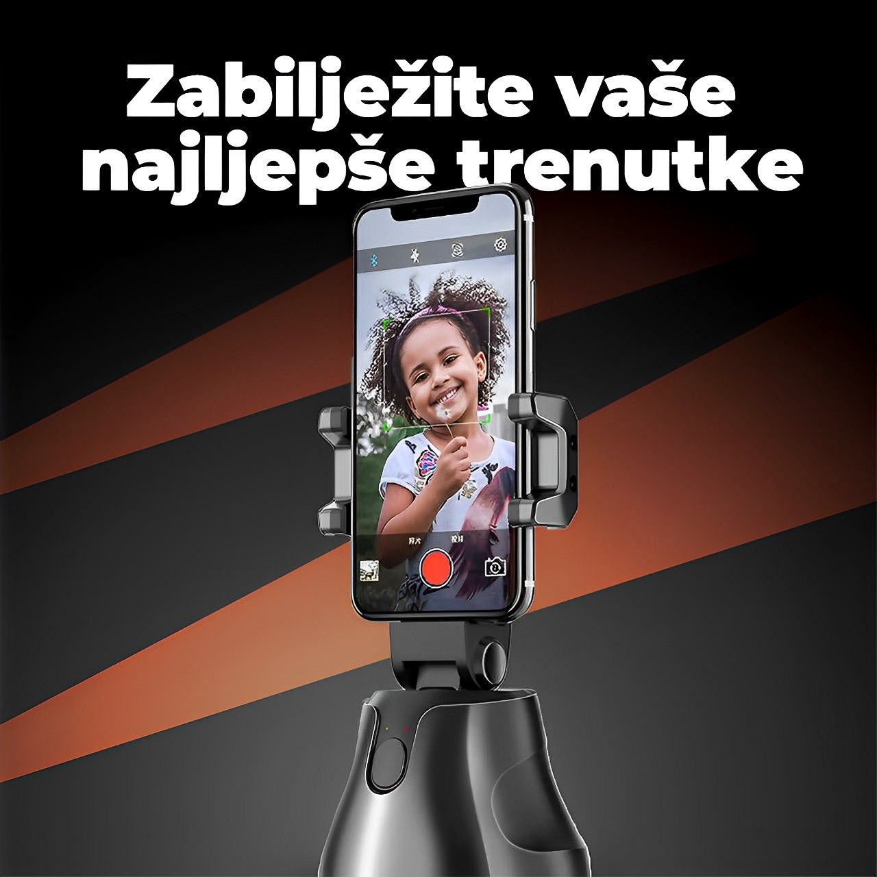 Stalak za telefon za slikanje - Pan tilt