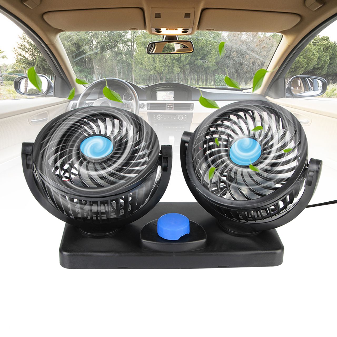 Ventilator na upaljač za automobil 12V/24V