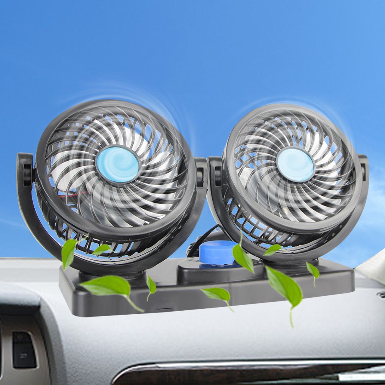 Ventilator na upaljač za automobil 12V/24V