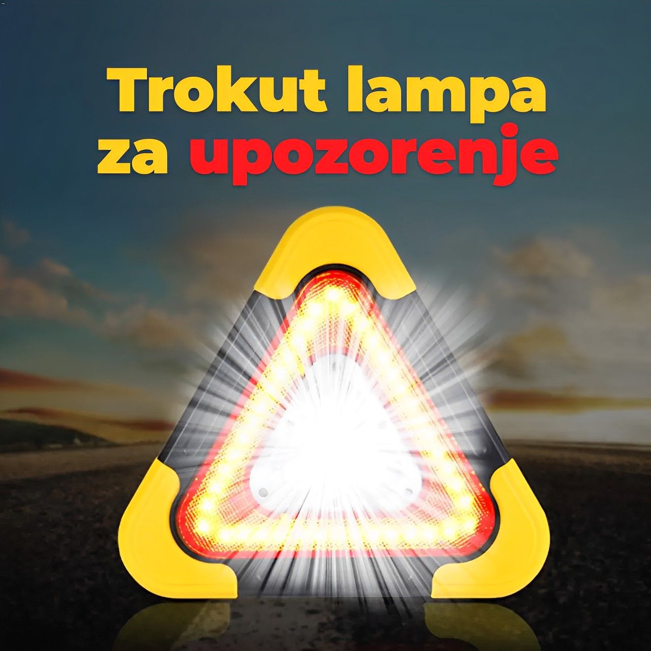 Trokut mala radna lampa