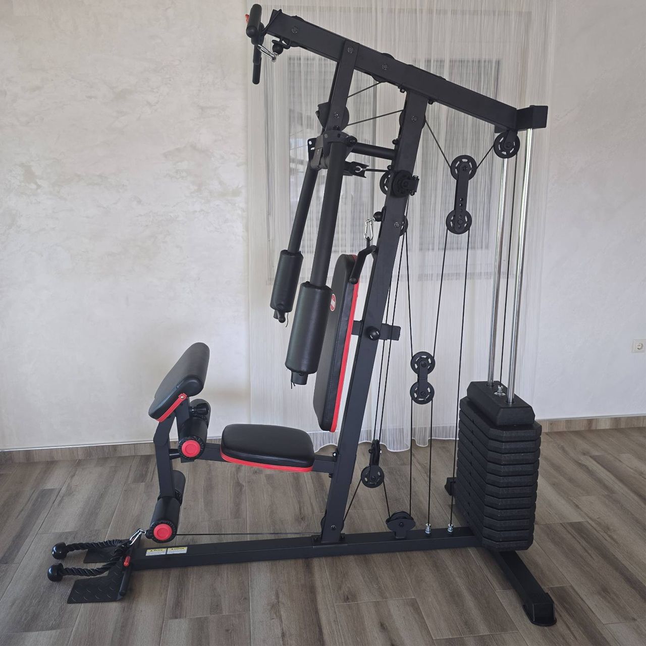 Lat mašina kućna teretana sa 72kg tegova