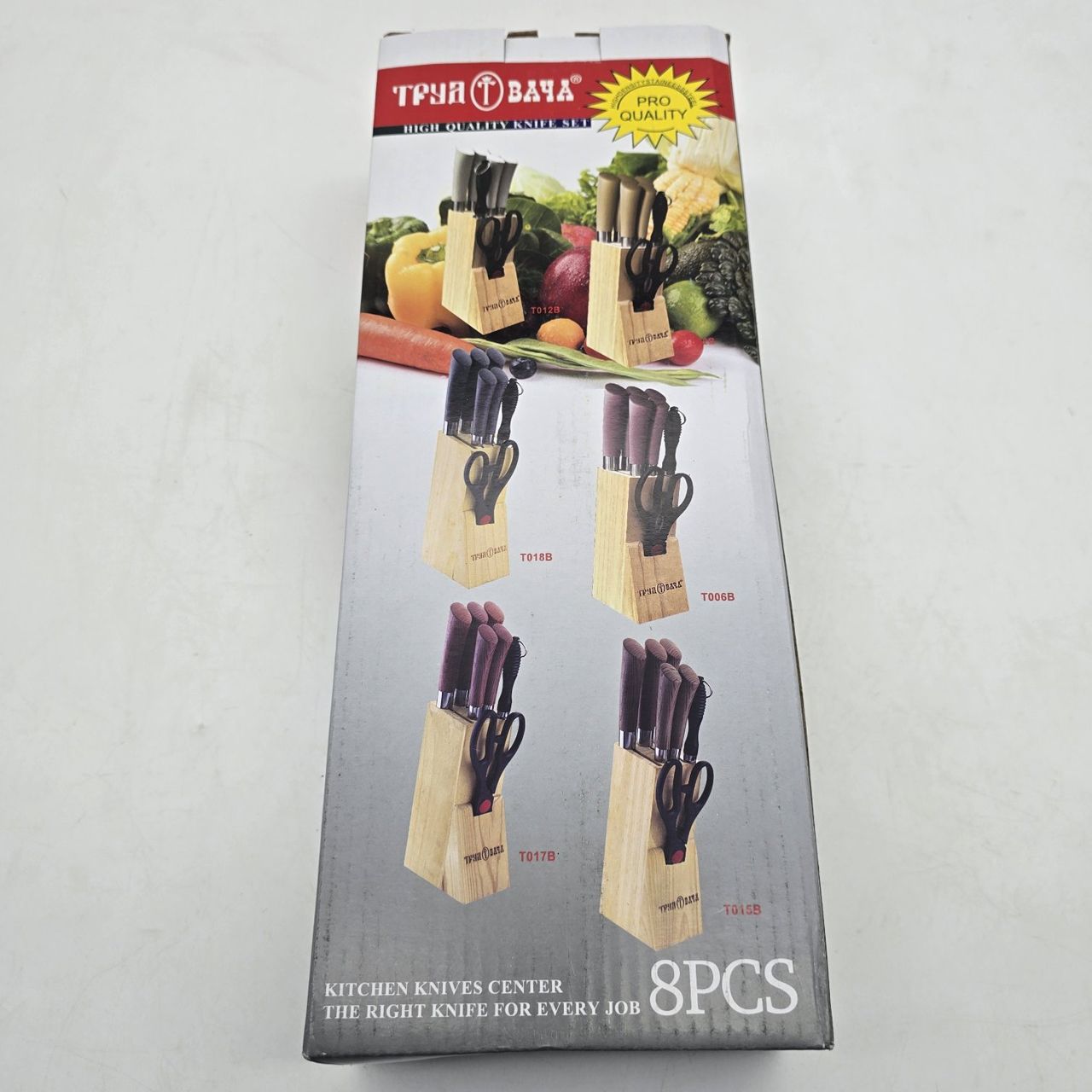 Set kuhinjskih noževa sa alatom i stalkom