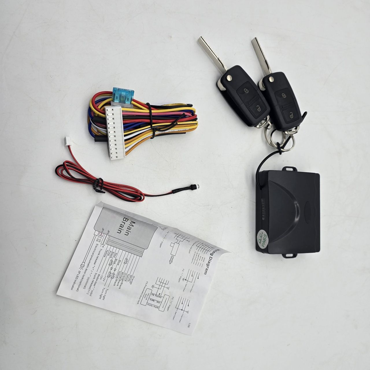 Daljinsko zaključavanje s ključevima VW