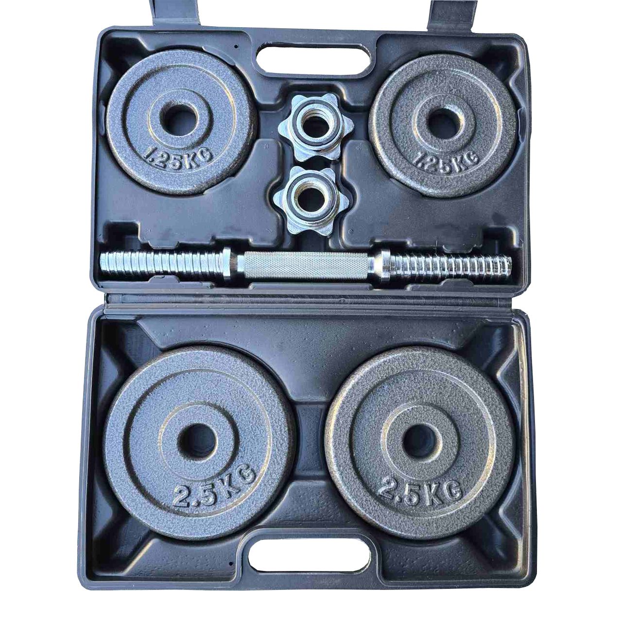 Bučica 10kg u kutiji - plastični kofer sive ploče