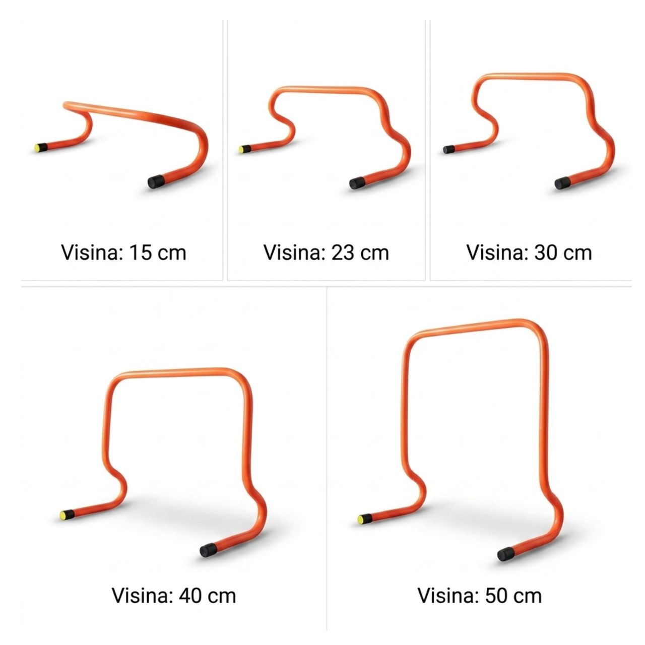 Sportska prepona za agilnost 15cm