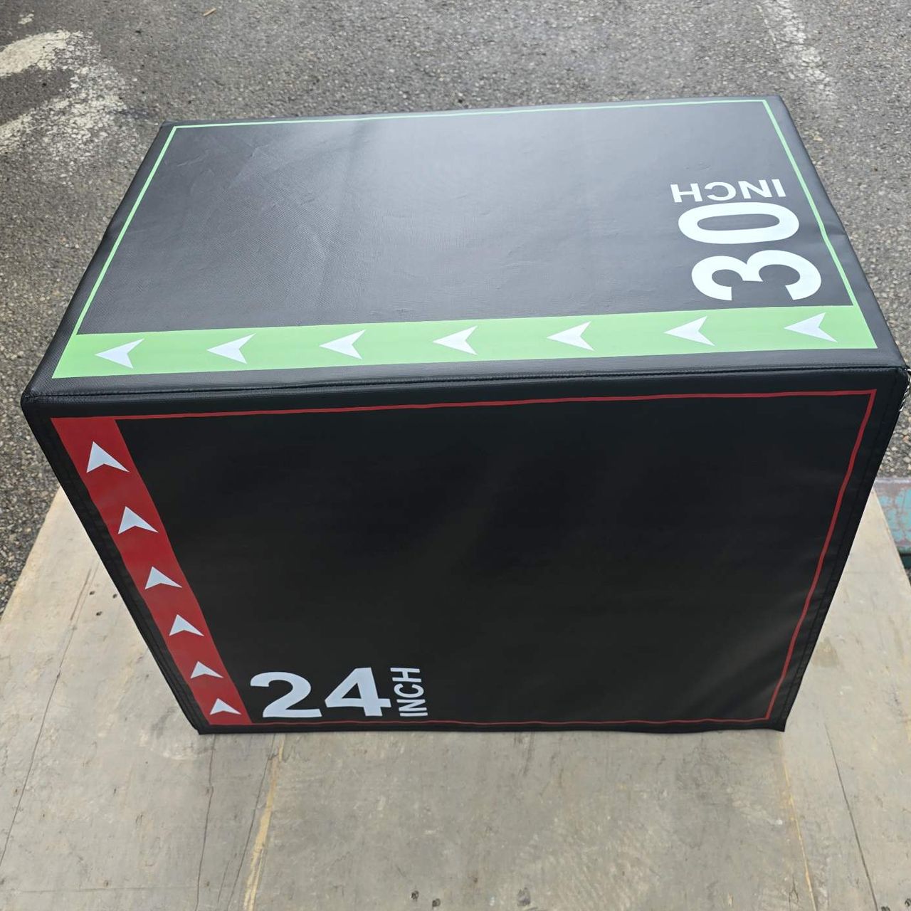 Plyo box 3u1, PVC 76 x 51 x 61cm
