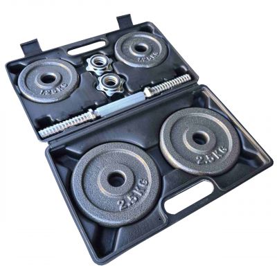 Bučica 10kg u kutiji - plastični kofer sive ploče